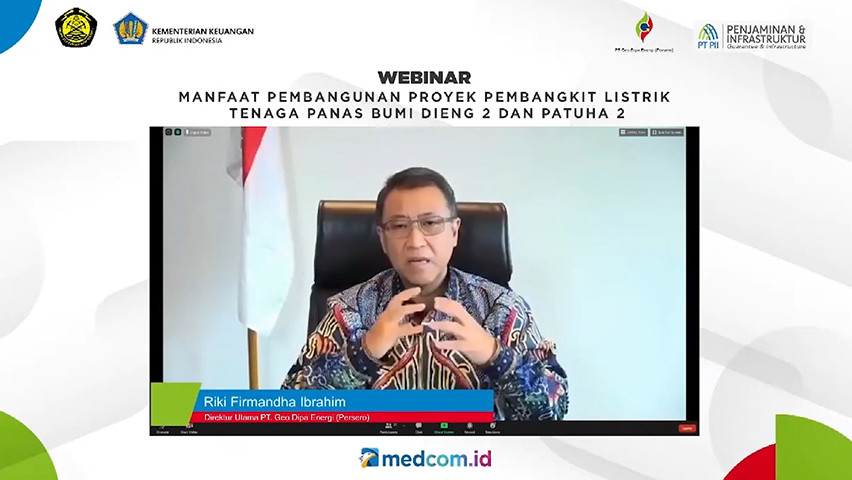 Highlight Webinar: Manfaat Pembangunan Proyek Pembangkit Listrik Tenaga Panas Bumi Dieng 2 dan Patuha 2