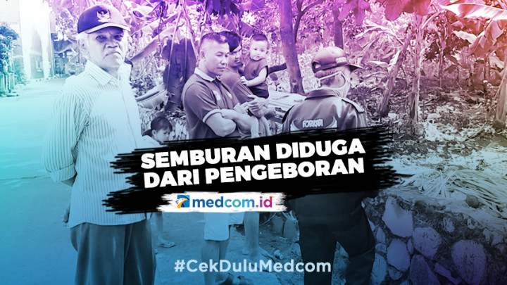 Warga Masih Berkerumun di Lokasi Semburan Lumpur Bekasi