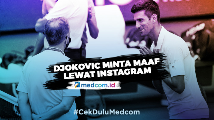 Tak Sengaja Pukul Bola ke Hakim Garis, Djokovic Didiskualifikasi dari Grand Slam