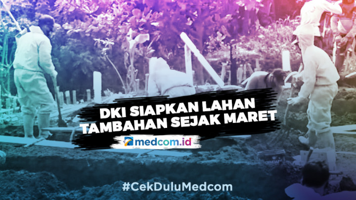 Pemprov DKI Siapkan Lahan Tambahan untuk Pemakaman Jenazah COVID-19