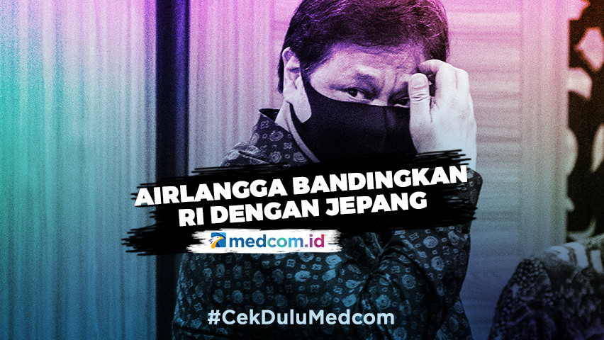 Menko Airlangga: Jumlah Tes COVID-19 RI di Atas Jepang