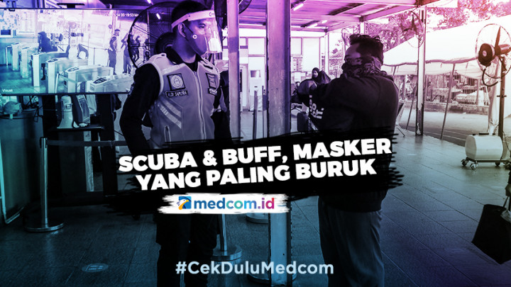 Karena Ini Penggunaan Masker <i>Scuba</i> dan <i>Buff</i> Dilarang di KRL