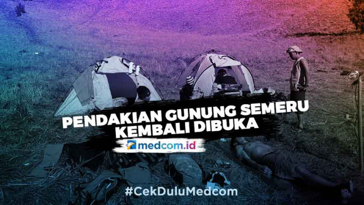 Gunung Semeru Kembali Dibuka untuk Pendakian