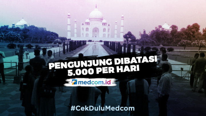 Taj Mahal Kembali Dibuka untuk Umum