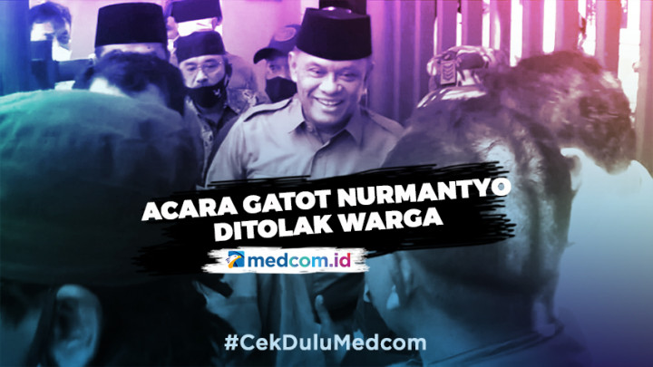 Acara Gatot Nurmantyo di Surabaya Dibubarkan karena Tak Berizin