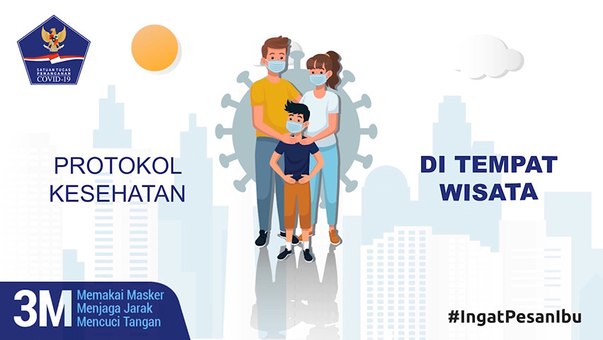 Begini Protokol Kesehatan di Tempat Wisata