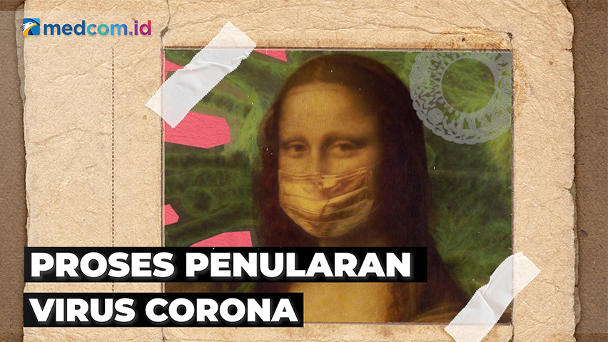 Begini Proses Penularan COVID-19