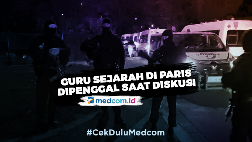 Guru Sejarah di Paris Dipenggal Saat Diskusi