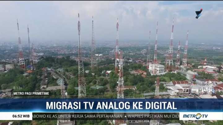 Progres Migrasi TV Analog ke Digital Telah Hampir Merata