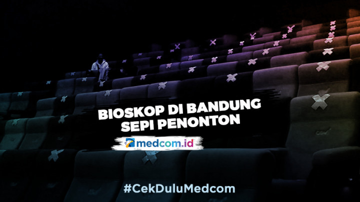 Kembali Dibuka, Bioskop di Bandung Sepi Penonton