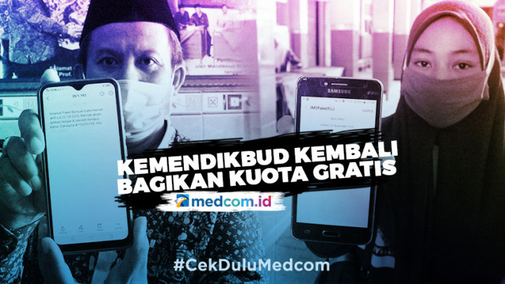Kemendikbud Kembali Bagikan Kuota Internet Gratis Hari Ini