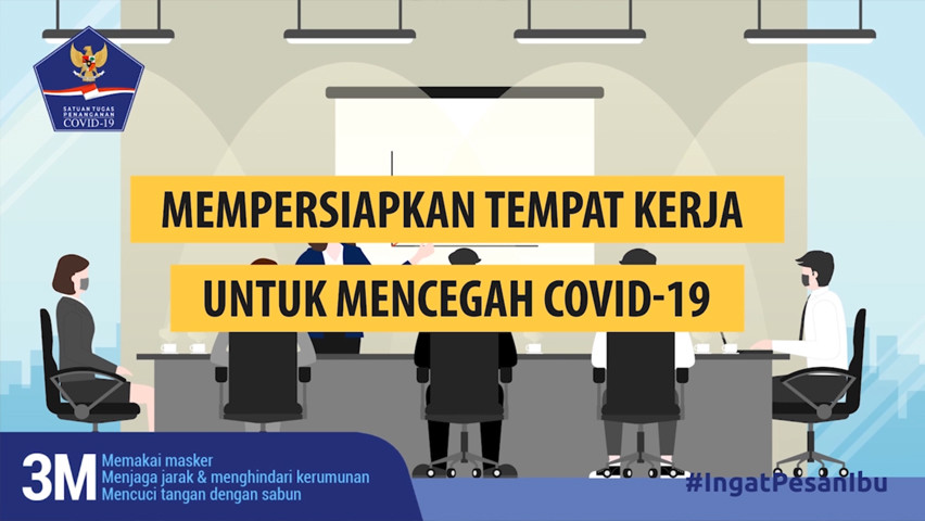 Tips Mencegah COVID-19 di Tempat kerja