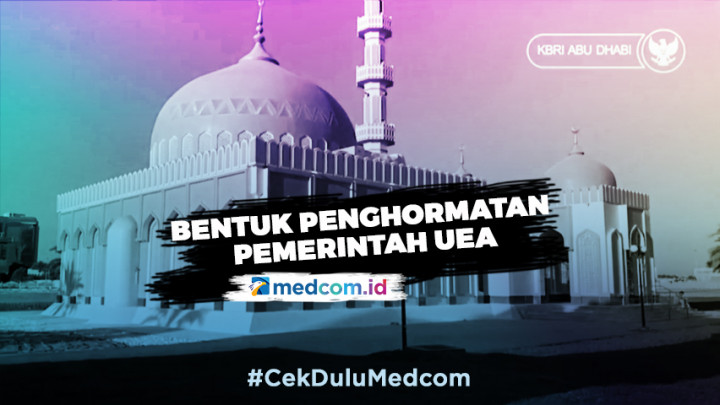 Setelah Nama Jalan, UEA akan Bangun Masjid Presiden Joko Widodo