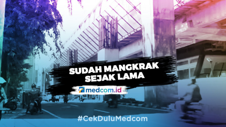 Polemik Tiang Lama Monorel Jakarta