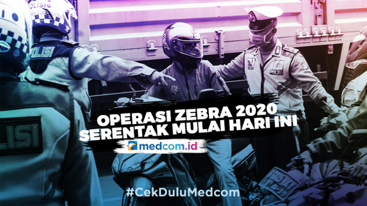 Korlantas Polri Gelar Operasi Zebra 2020 Serentak