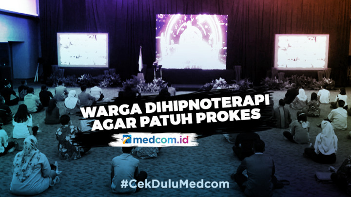 10 Ribu Warga Mojokerto Dihipnoterapi Agar Patuh Protokol Kesehatan