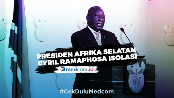 Usai Bertemu Tamu Positif COVID-19, Presiden Afsel Karantina Mandiri