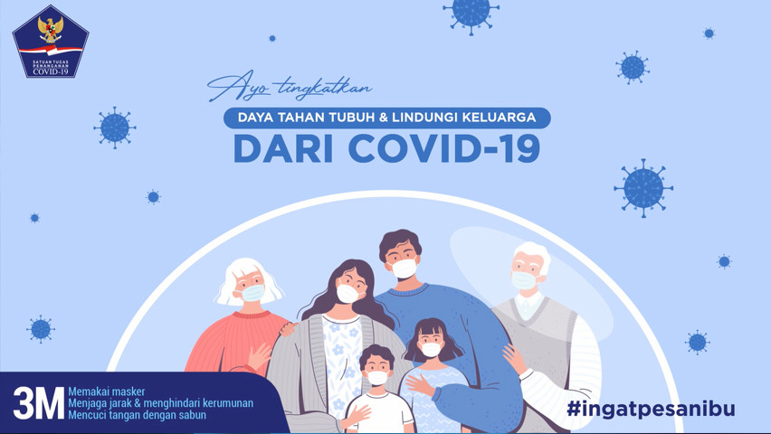 Tingkatkan Daya Tahan Tubuh, Lindungi Keluarga dari COVID-19