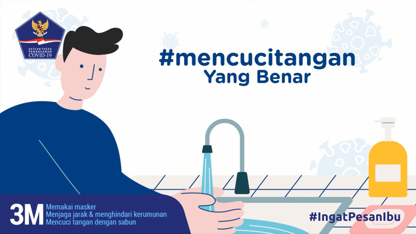 Cegah COVID-19, Simak Langkah Mencuci Tangan yang Benar!