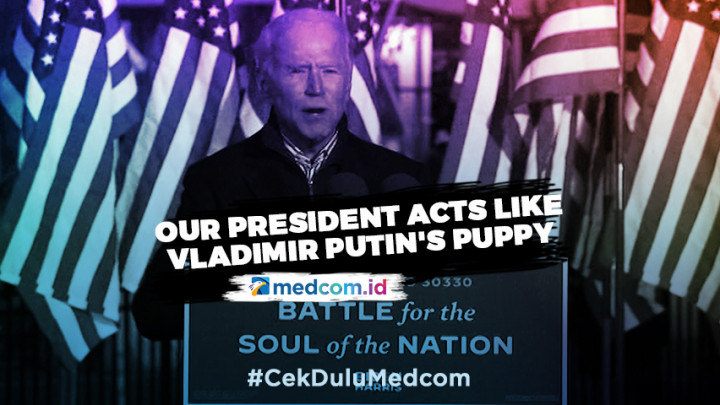 Jelang Hari Pemilihan, Biden Sebut Tingkah Trump Layaknya Anak Anjing Putin