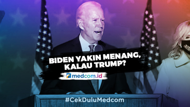Joe Biden Percaya Diri akan Menang, Trump Belum Siapkan Pidato Kekalahan