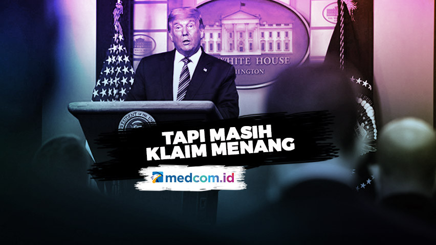 Donald Trump Sebut Suaranya Dipangkas dan Dicurangi