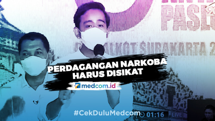 Gibran akan Sikat Habis Perdagangan Narkoba di Solo