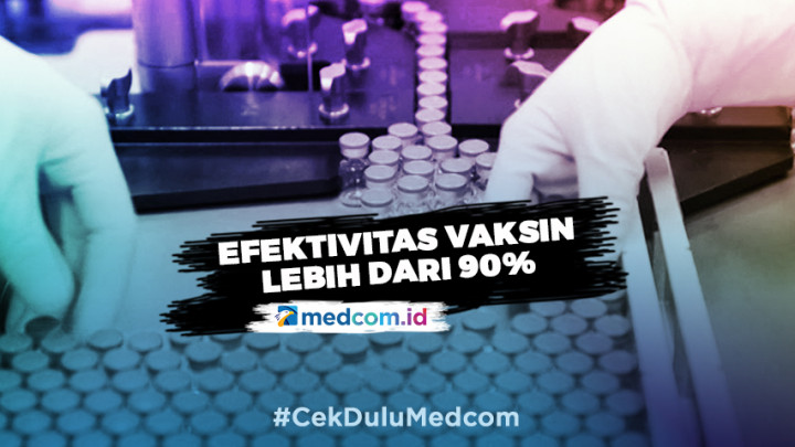 Efektivitas Vaksin Pfizer Disebut Lebih dari 90 Persen & Tanpa Efek Samping