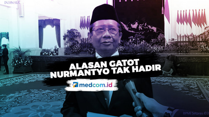 Tak Hadir di Istana, Mahfud: Gatot Nurmantyo Tetap Terima Penghargaan