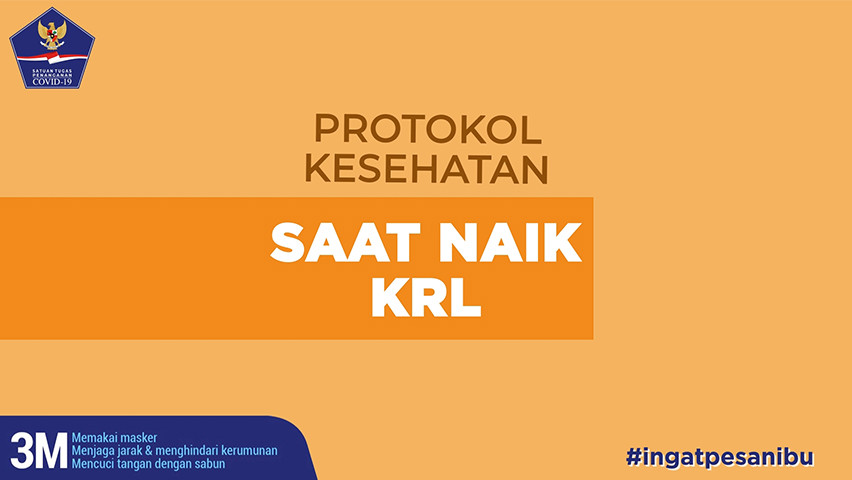 Protokol Kesehatan saat Naik KRL