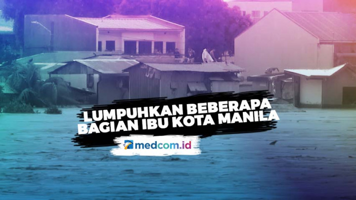 Topan Vamco Sebabkan Banjir Besar di Manila