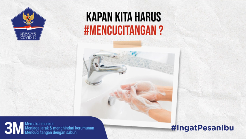 Kapankah Kita Harus Mencuci Tangan?