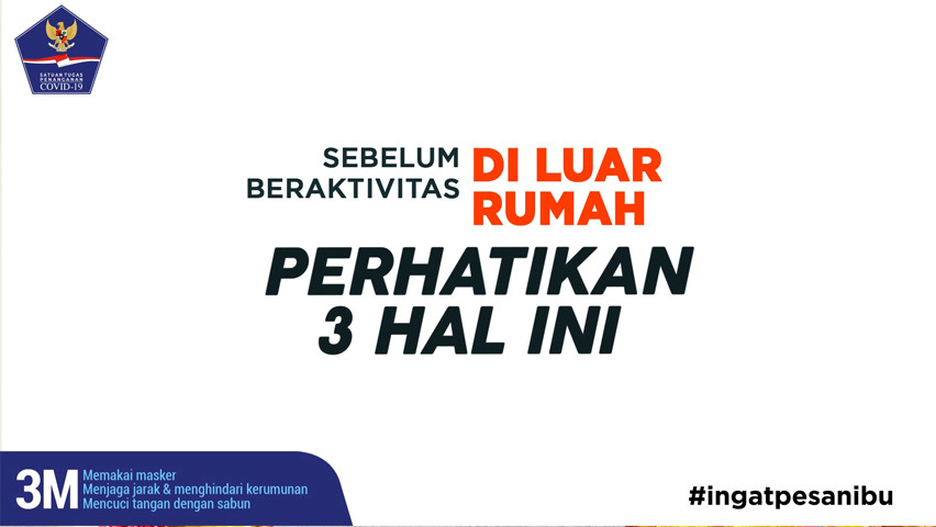 Hal yang Harus Diperhatikan Sebelum Keluar Rumah saat Pandemi