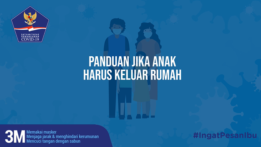 Panduan Jika Anak Harus Keluar Rumah
