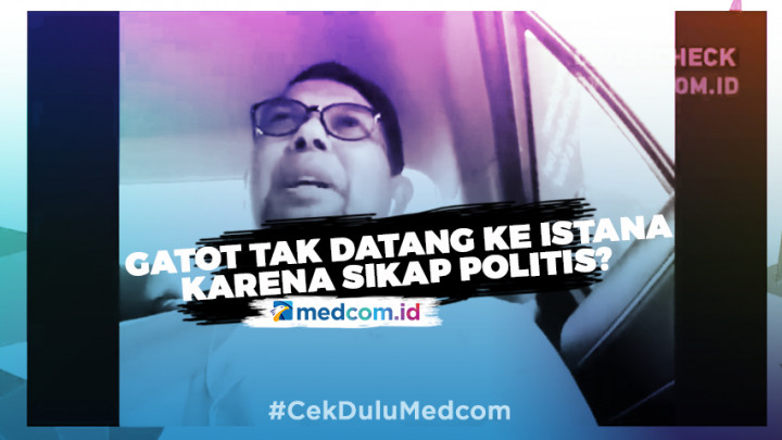 Gatot Nurmantyo Tak Datang ke Istana Karena Sikap Politis?