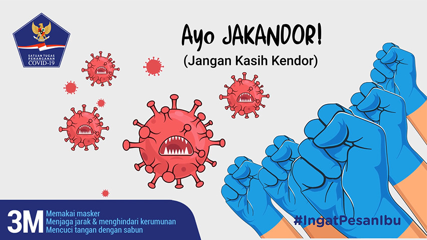 Ayo! Jangan Lengah Hadapi COVID-19