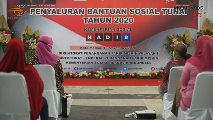 Penyaluran Bantuan Langsung Tunai Tahap 8 di Kota Medan