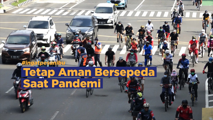 Cegah Penularan, Ini Cara Gowes Sehat di Tengah Pandemi COVID-19