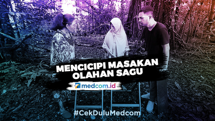 Mencicipi Makanan Khas Simeuleu Bersama Susi Pudjiastuti