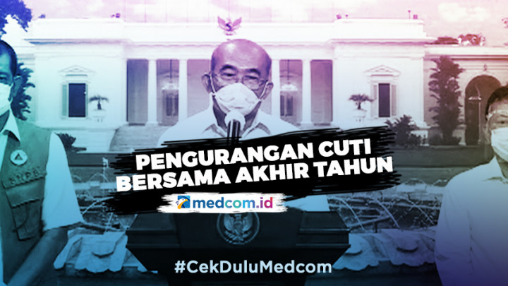 Cuti Bersama Akhir Tahun Dikurangi karena Pandemi Belum Berakhir