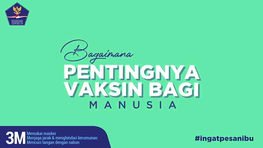 Bagaimana Pentingnya Vaksin Bagi Manusia