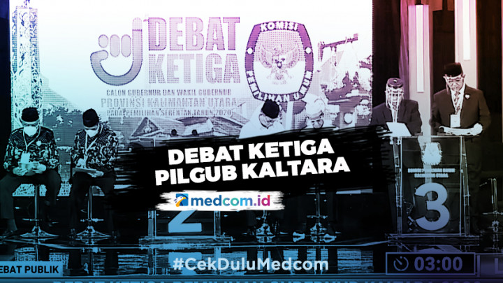 Program Unggulan Tiga Paslon Gubernur Kaltara