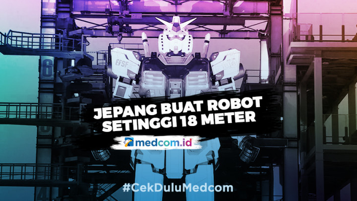 Robot Gundam Raksasa Dipamerkan untuk Umum Mulai 19 Desember