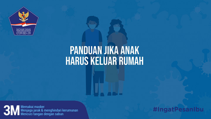 Panduan Jika Anak Harus Keluar Rumah