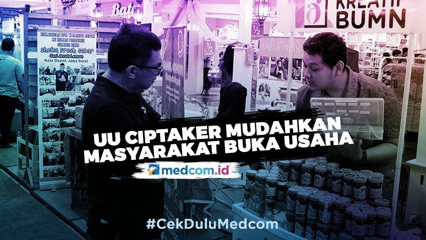 UU Ciptaker Mudahkan Masyarakat Buka Usaha