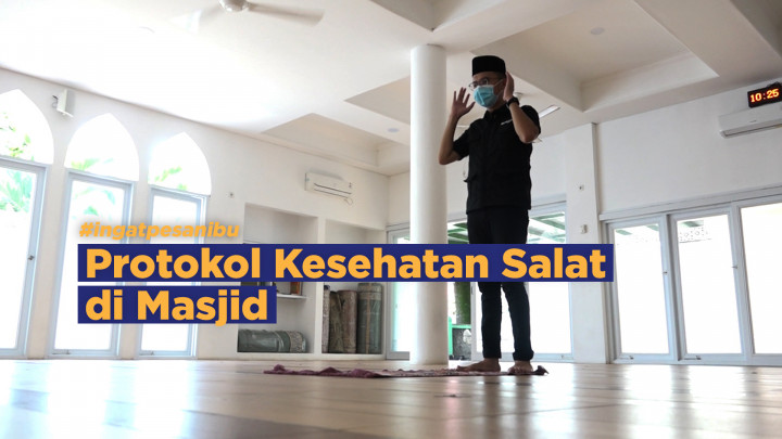 Mencegah Penularan COVID-19 di Tempat Ibadah