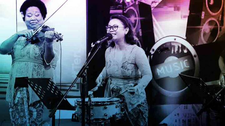 NonaRia Bawakan Lagu Sayur Labu di HUT Ke-3 Medcom.id