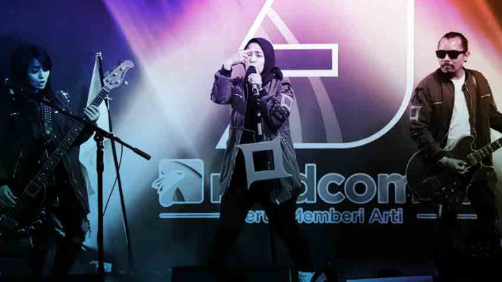 Kotak Bawakan Lagu Terbang di HUT Ke-3 Medcom.id