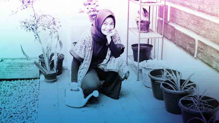 Bercocok Tanam Jadi Hobi Baru Tantri Kotak Selama Pandemi