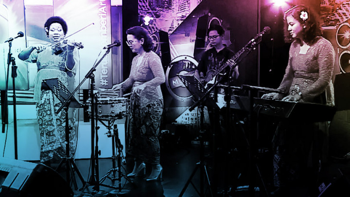 NonaRia Bawakan Lagu Antri Yuk di HUT Ke-3 Medcom.id
